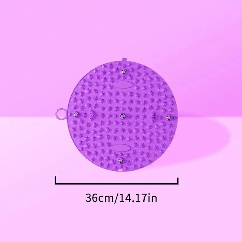 Pressure Point Pads Board Foot Massage Acupressure Mat Reflexology Qme S Purple