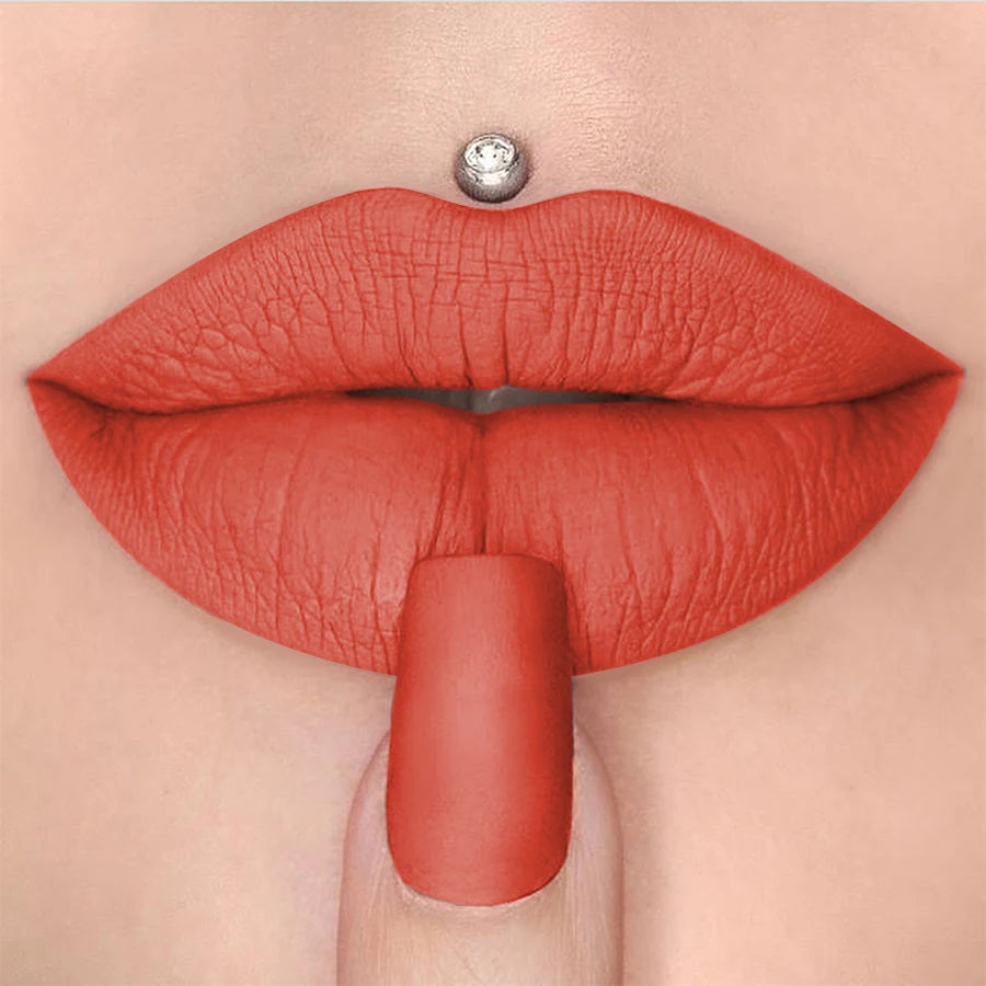 15 Colors Nude Velet Matte Lipstick Pen Waterproof Long Lasting Red Qme 06