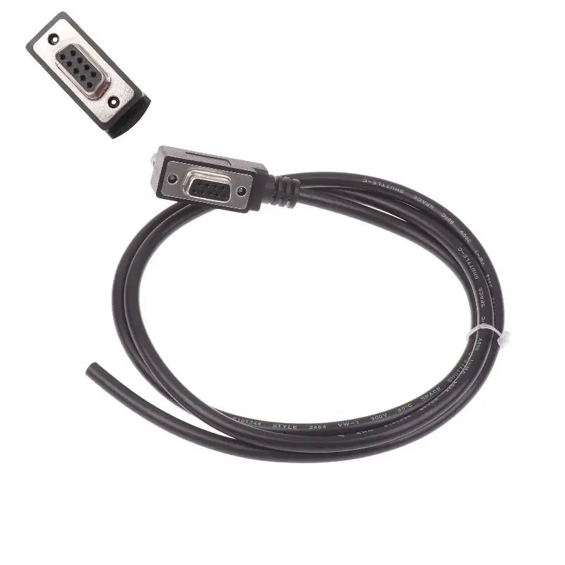 RS232 Serial Cable DB9 9 Pin D Sub Up Down Angle CNC Router Data Qme A1