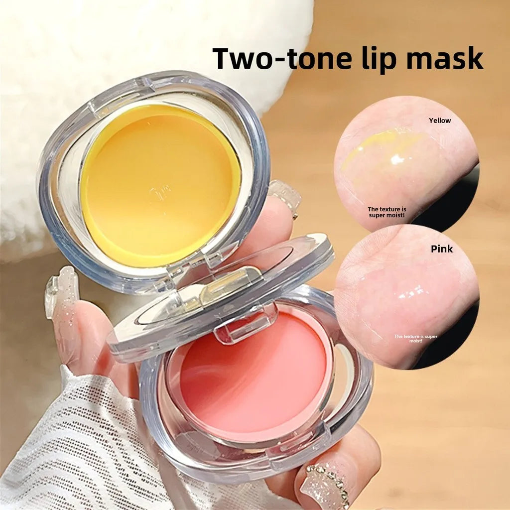 2-in-1 Lip Balm Moisturizing Hydrating Anti-cracked Mask Qme