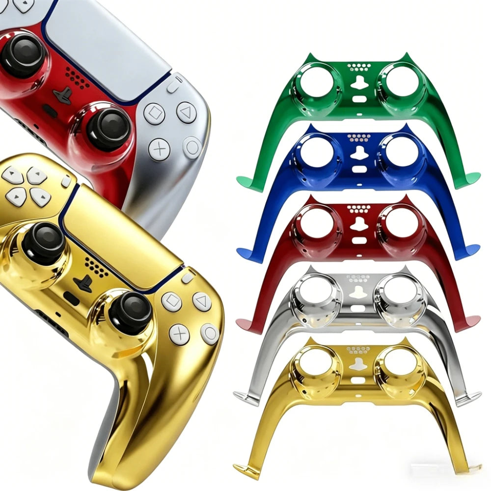 Decorative Shell Compatible with PS5 Controller,DIY Replacement Clip Shell,Customized Board Cover Compatible with PS5 Controller Qme