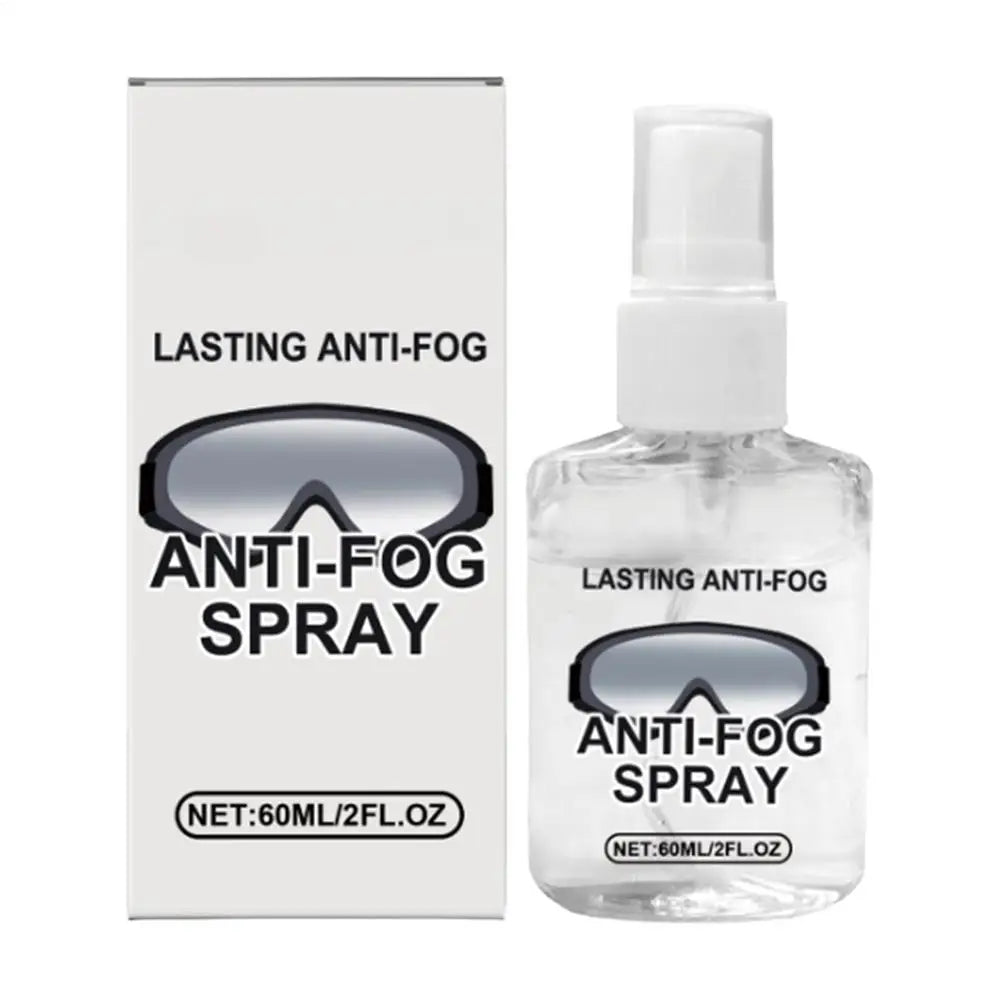 1pcs Antifogging Agent For Glasses Quick Anti-Fog Spray Anti Fog Spray Eyeglass Lens Cleaner Long Lasting Defogger 60ml Qme 60ml