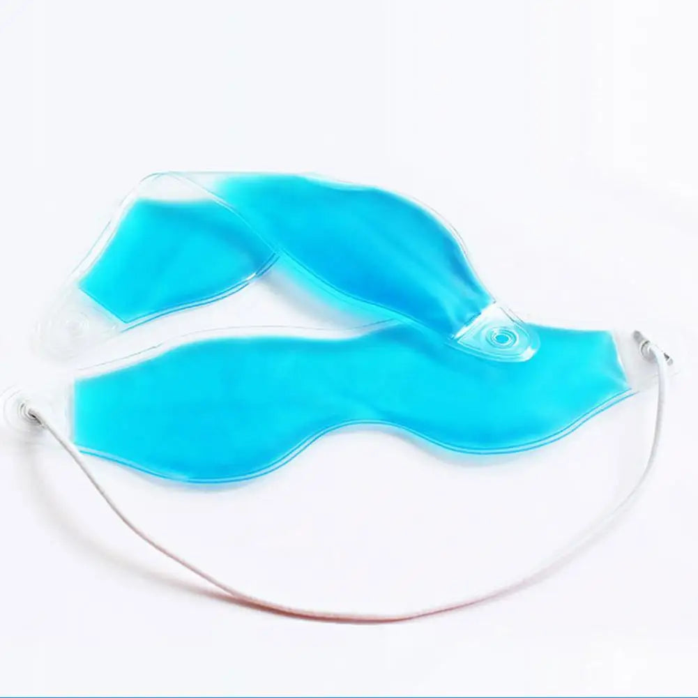 Gel Cooling Eye Mask Cold Treatment Strain Swelling Redness Puffy Qme
