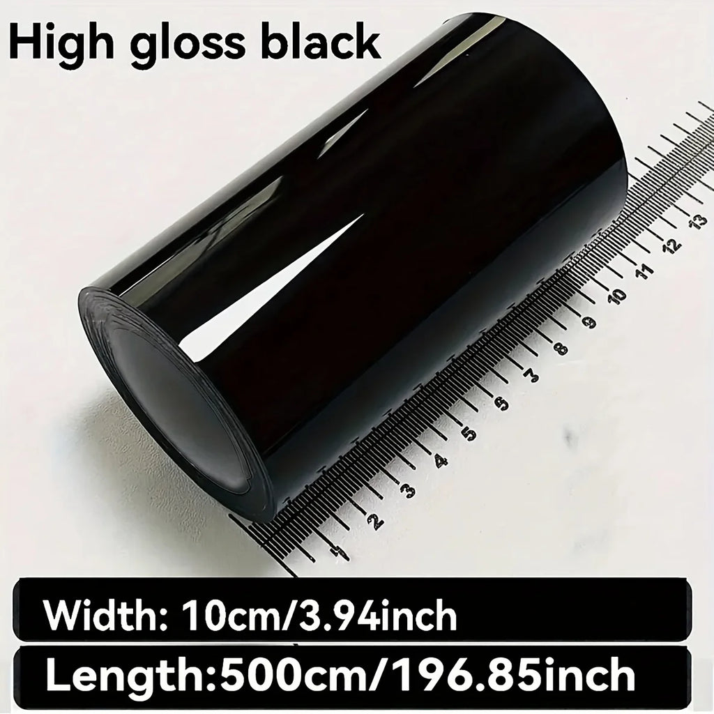 Car Door Edge Protective Film Glossy Surface, Packaging Tape, with Self-Adhesive Universal, Car Window Decorative Film Tape Qme