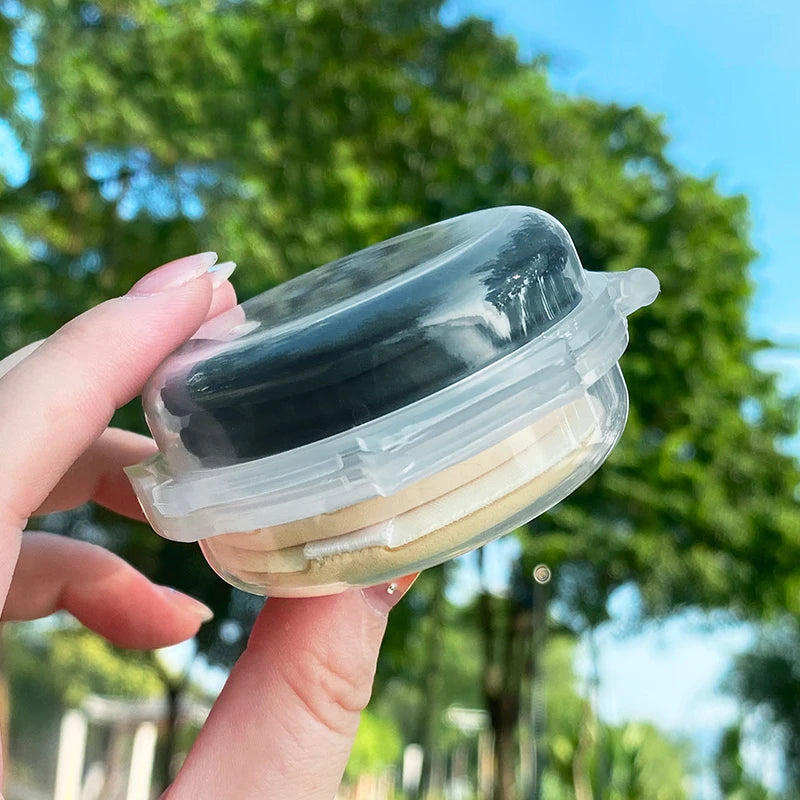 Double-layer Folding Puff Storage Box Moisture-proof Enlarged Qme Default Title