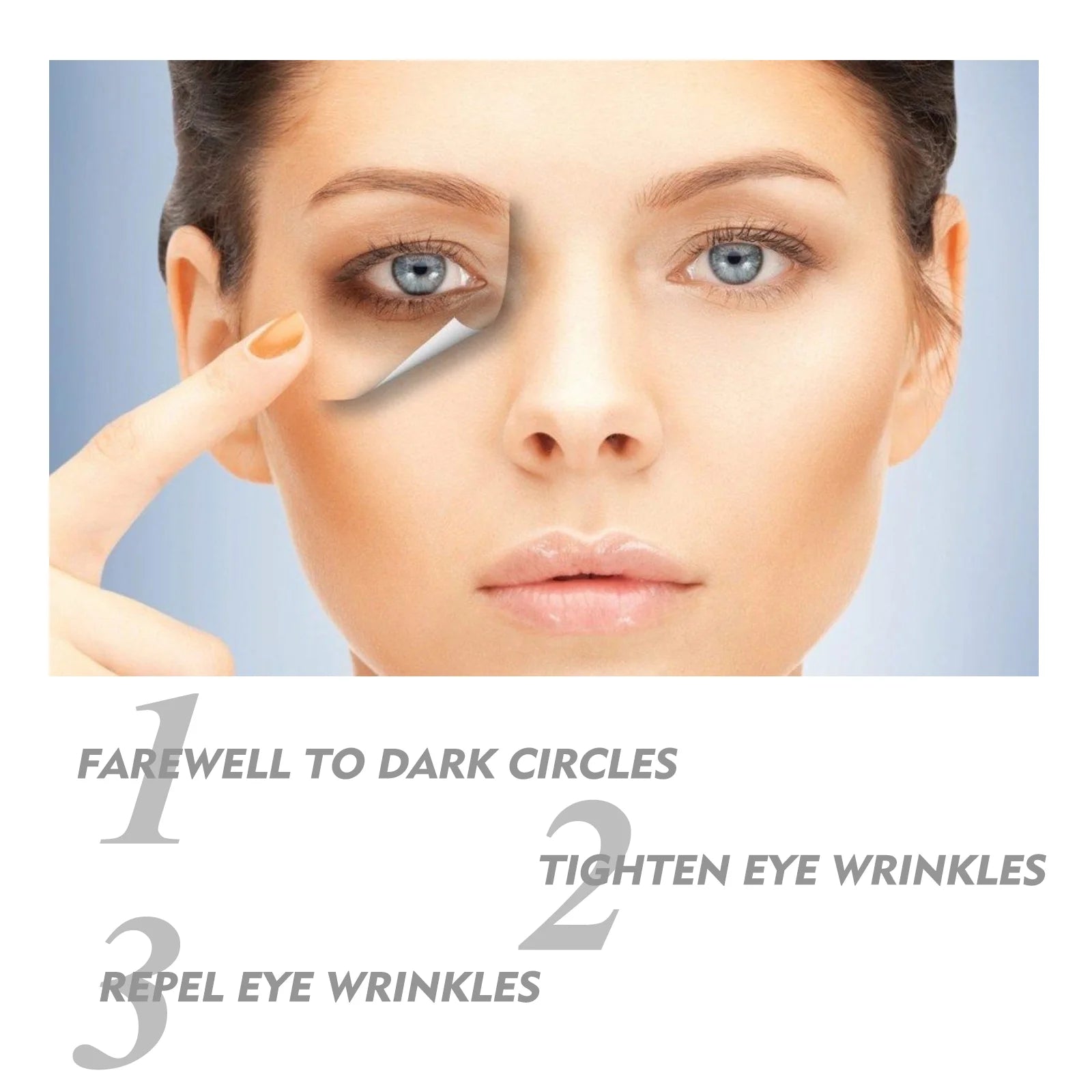 Retinol Eye Cream Stick Fade Fine Line Remove Wrinkle Eye Bags Anti-Puffiness Dark Circle Smoothing Firming Under Eye Skin Care Qme