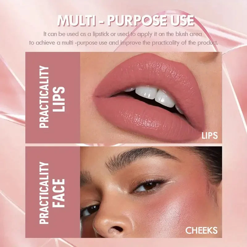 Matte 4-Color Lipstick Pen Waterproof Long-lasting Easy Apply Qme