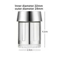 3-Color LED Sensor Faucet Temperature-Sensitive Light Water Saving Stream Light Faucet Aerator Tap Nozzle For Kitchen Bathroom Qme 1pcs