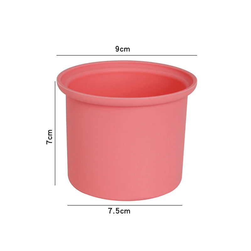 Wax Warmer Replacement Silicone Bowl Heat-resistant Non-stick Qme Pink