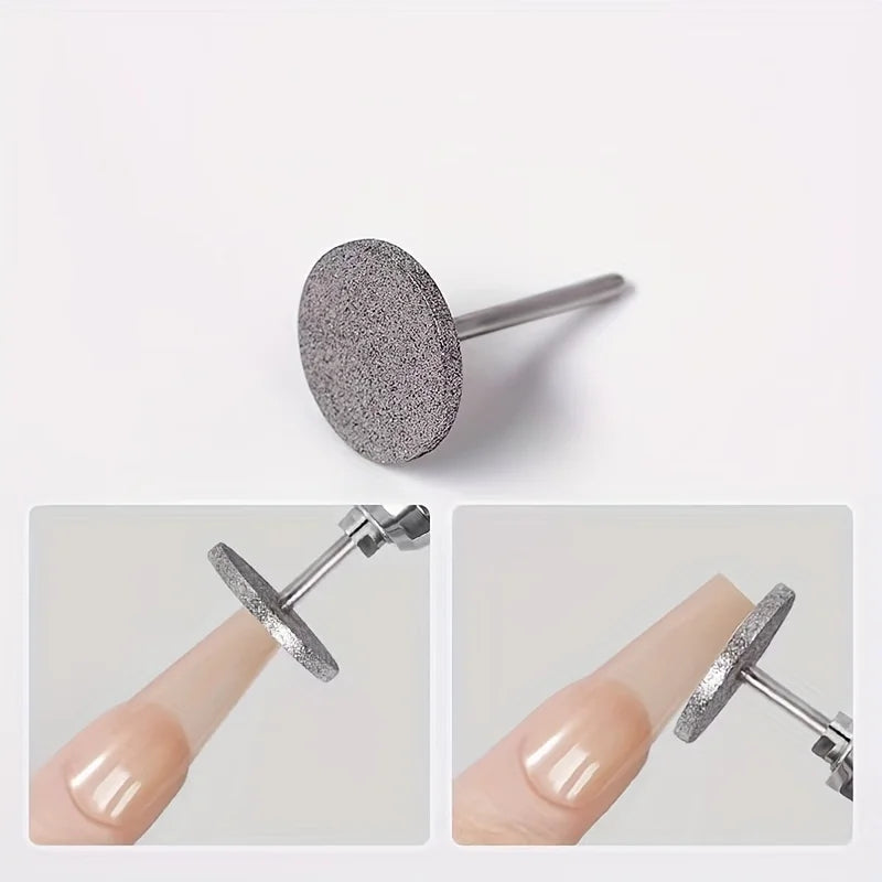 Professional nail drill kit, polishing discs for nail art and foot care, for nail art care, UFO-shaped keratin removal tool Qme