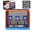 Targets for Nerf Guns Auto Reset Electric Shooting Target Accessories Kids Sound Light Shooting Game Toys High Precision Scoring Qme 3-Targes