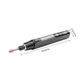 Rotary Tool 6 Speed Rechargeable Drilling Pen Electric Light Jewelry Qme China Mainland Gray