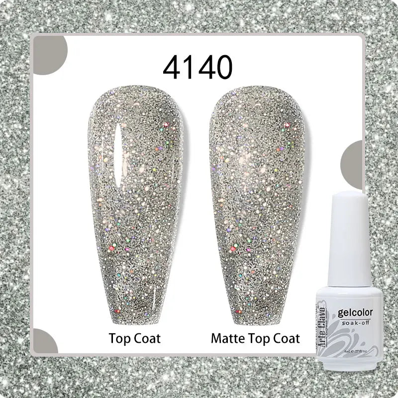 Arte Clavo Soak Off UV Gel Nail Polish Cosmetics Art Manicure Nails Qme