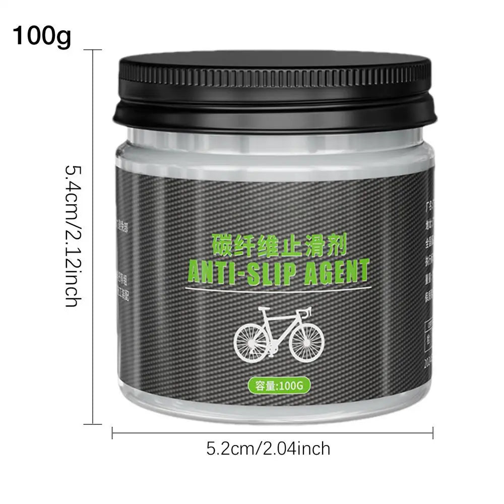 Carbon Fiber Anti Slip Agent 100g Anti Slip Bicycle Grease Multifunctional Bicycle Carbon Grease Bicycle Assembly Grease Qme 100 g
