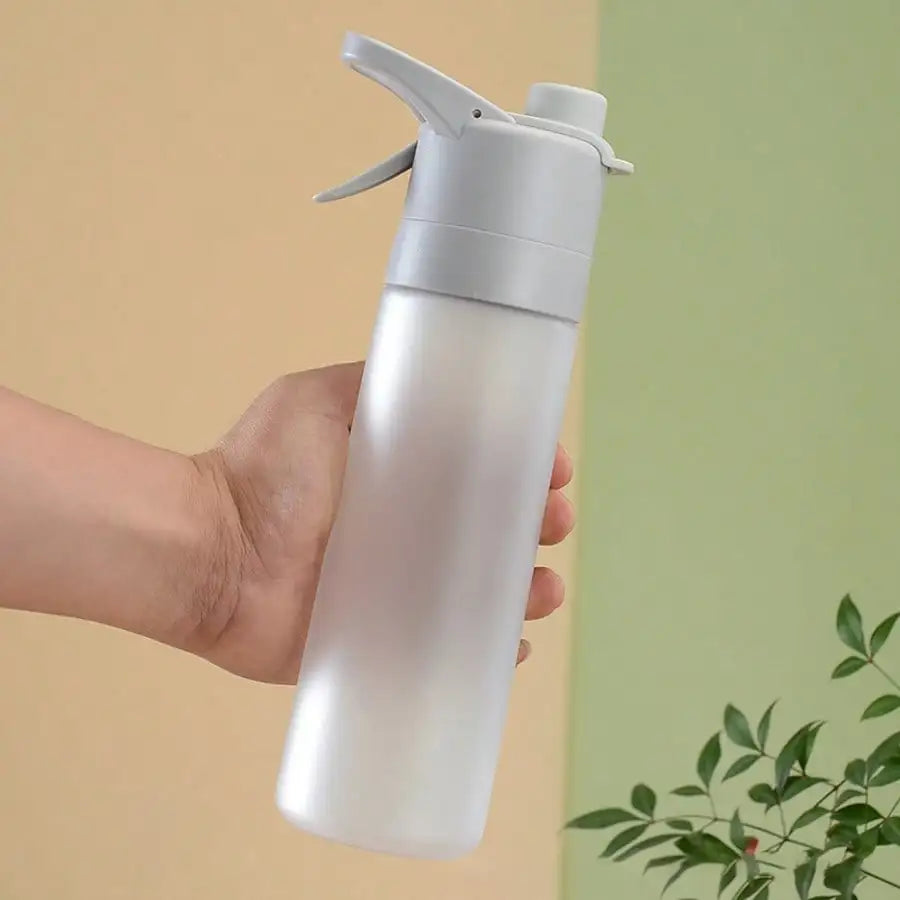 Portable Sports Fitness Large Capacity Transparent Cup Outdoor Travel Qme white <500ml