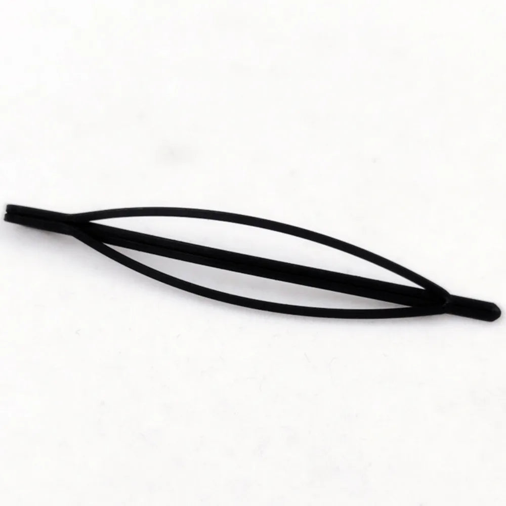 30pcs Ladies' Black Hair Clip, Black Metal Hair Clip, Suitable for Girls' Hair Clip Qme