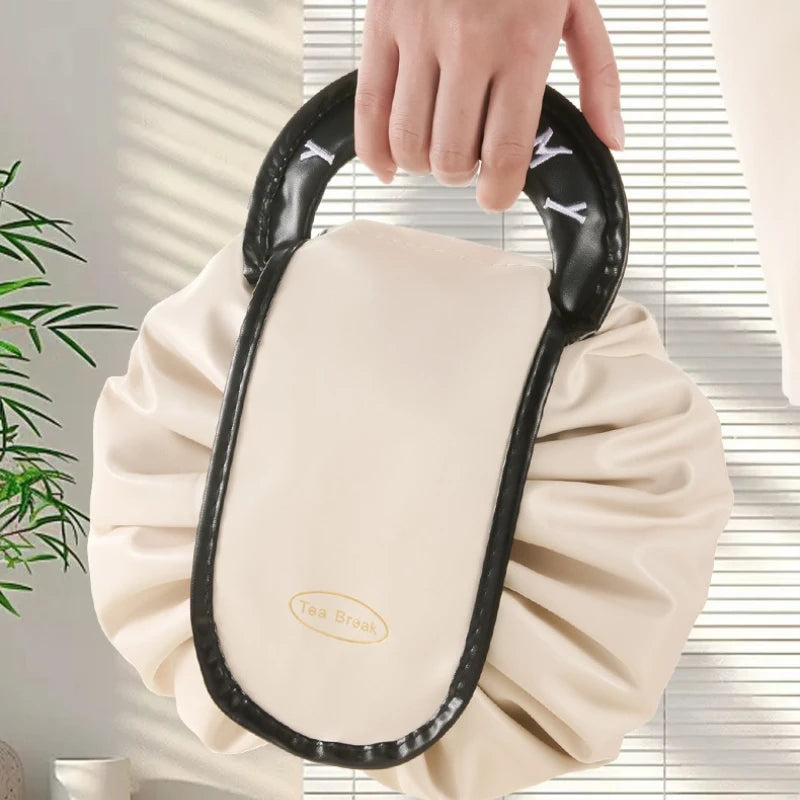 Convenient Lazy Makeup Organizer Travel Work Large Capacity Qme