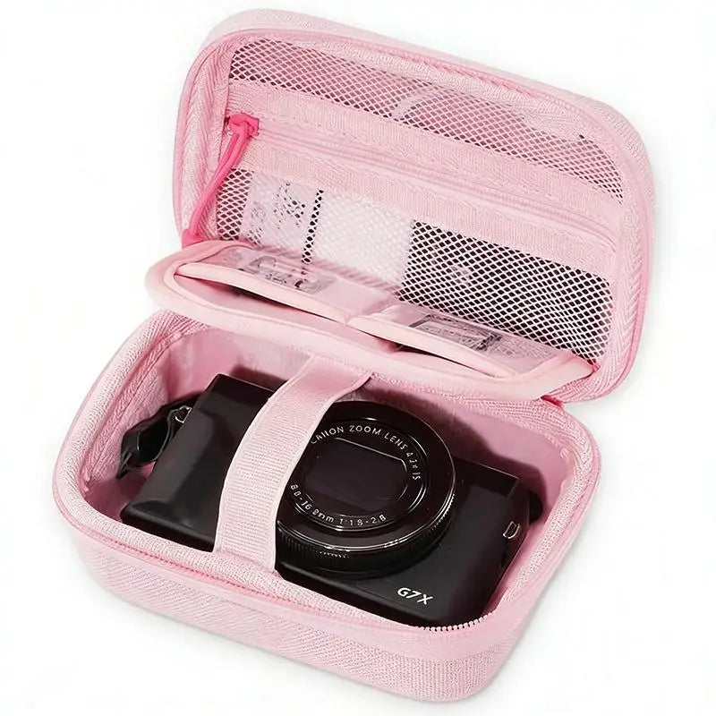 Hard Shell Digital Camera Case CCD Storage Bag Compact Lightweight Qme A2