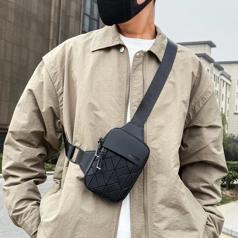 Universal Crossbody Small Bag Casual Rhombus Grid Shoulder Fashion Qme