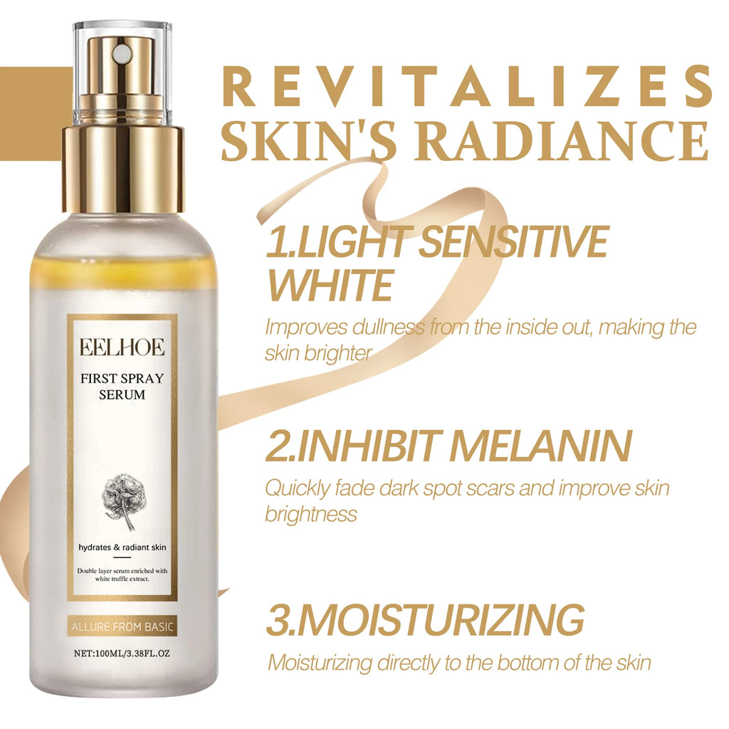 White Truffle Moisturizing Spray Hydrating Face Mist Moisturizing Shrink Pores Oil Control Brightening Skincare Qme
