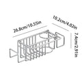 Sink Sponge Holder Wall Mounted Stainless Steel No-drill Rack Brush Qme A China Mainland