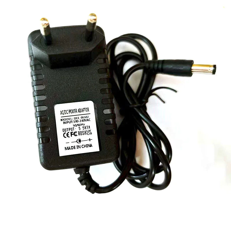 DC 5.5V 2A 4A Power Adapter Fan LED Desk Lamp Mobile Hard Disk Radio Monitor Drying Box Universal UK Plug AU Plug 5.5*2.1mm Qme AU 5.5V 4A