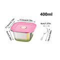 Reusable Ice Cream Containers 3 Food-grade Airtight Cups Silicone Lid Qme CN 3pcs