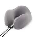 Multi Functional U-shaped Pillow Memory Cotton Comfortable Sleep Neck Qme DARK GRAY