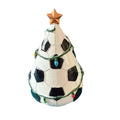 Unique Football Basketball Theme Resin Crafted Christmas Tree Ornament for Indoor Decorations Christmas Tabletop Decoration Qme Beige One Size