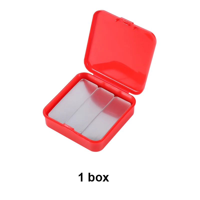 TFAAI 60Pcs/Box Ultra-strong Double-sided Adhesive Tape Transparent Non-marking Washable Mounting Sticky Double Faced Tapes Qme 60pcs With Box