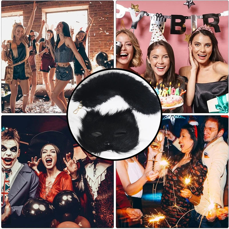 3pcs/set DIY Handmade Graffiti Half Face Therian Mask Set Blank Masks Hand Painted Animal Party Gifts Masquerade Party Qme