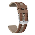 22mm Strap Suitable for Huawei Watch Ultimate 2 Soft and Durable Silicone Nylon Replacement Wristband for GT6 Pro GT5 46mm Qme Gray Coffee for Ultimate 2 1