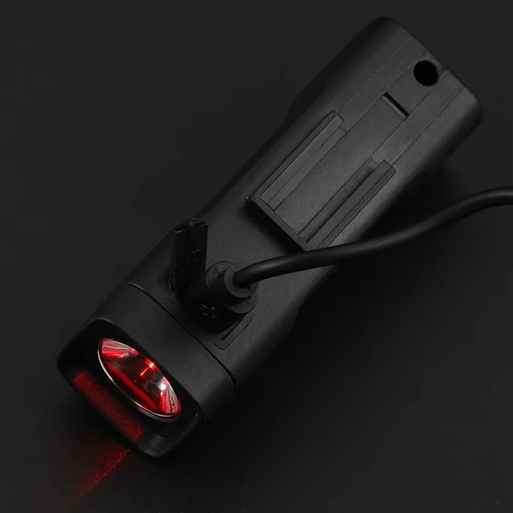 Bicycle Light Front Rechargeable Mountain Bicycle Lamp Bike Headlight Flashlight Qme