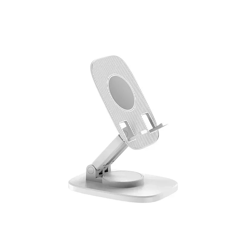 Universal 360° Rotating Adjustable Portable Folding Stand for Phone Tablet Qme WHITE