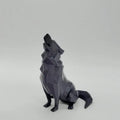 Office Decor Indoor Outdoor Use Modern Abstract Geometric Wolf Qme Black