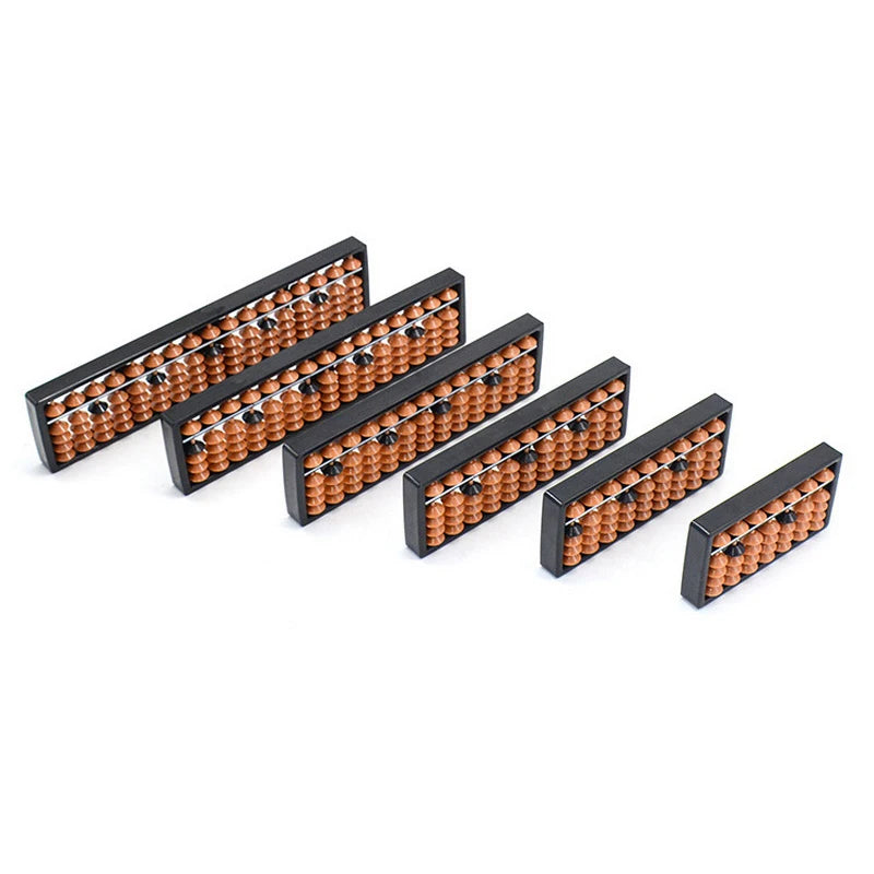 7 9 11 13 15 17 Digit Rods Standard Abacus Brown Bead Soroban Qme