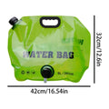 Water Container for Camping 8L Portable Reusable with Spigot Food Grade Water Storage Containers for Outdoor Hiking Backpacking Qme as shown
