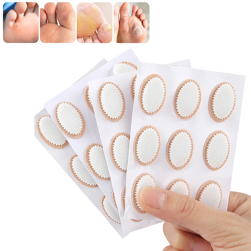 Oval Foam Chicken Eye Patch Foot Calluses Anti Abrasion Blister Qme