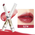 Hydrating Berry Shade Glossy Lipstick,Water Glow Lip Gloss,Long-Lasting,Non-Drying,Non-Sticky,Glycerin-Enriched,Vitamin E Qme 527
