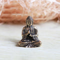 Pure Brass Miniature Shakyamuni Buddha Decoration Home Decor Miniature Figurine Qme Copper