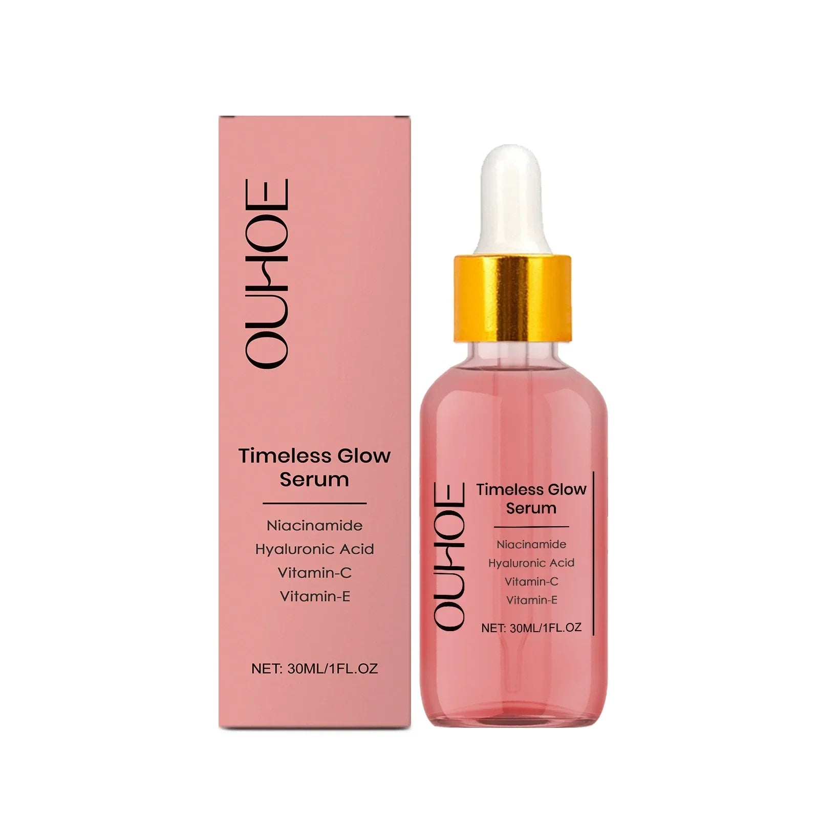 Hyaluronic Acid Firming Serum Moisturizing Fade Fine Lines Wrinkle Smoothing Even Skin Tone Brightening Facial Care Essence Qme 30ml Boxed