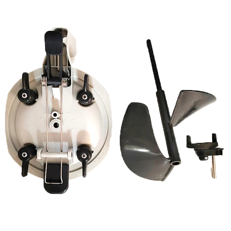 Mixing Mate Paint Can Lid Mess-free Handle Stirrer Slurry Mixer Qme