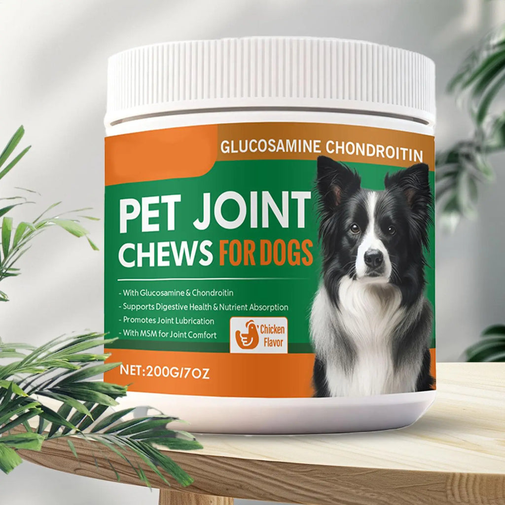 Joint Supplement Dogs Support Chews 100-piece Dog Hip Care Home Qme