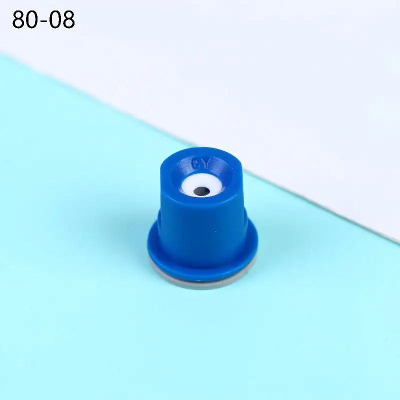 Anti-drip Ceramic Hollow Cone Nozzle Pressure Mist 80 Degree Qme Blue