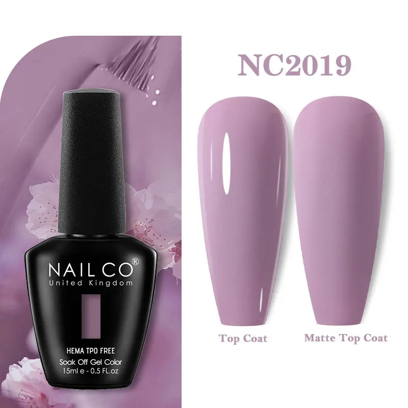 NAILCO Fresh Gel Nail Polish Nails Semi-permanent Varnish Hybrid Qme