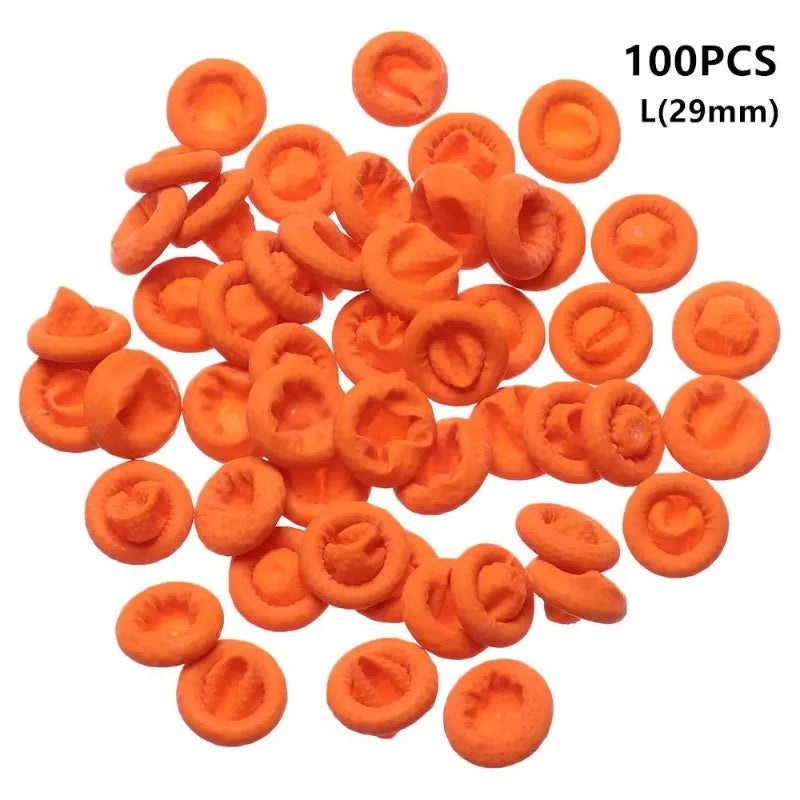 300PCS Disposable Protective Finger Cots Multi-Color Anti-Static Thickened Anti-Slip Dustproof Latex Finger Sleeves Qme