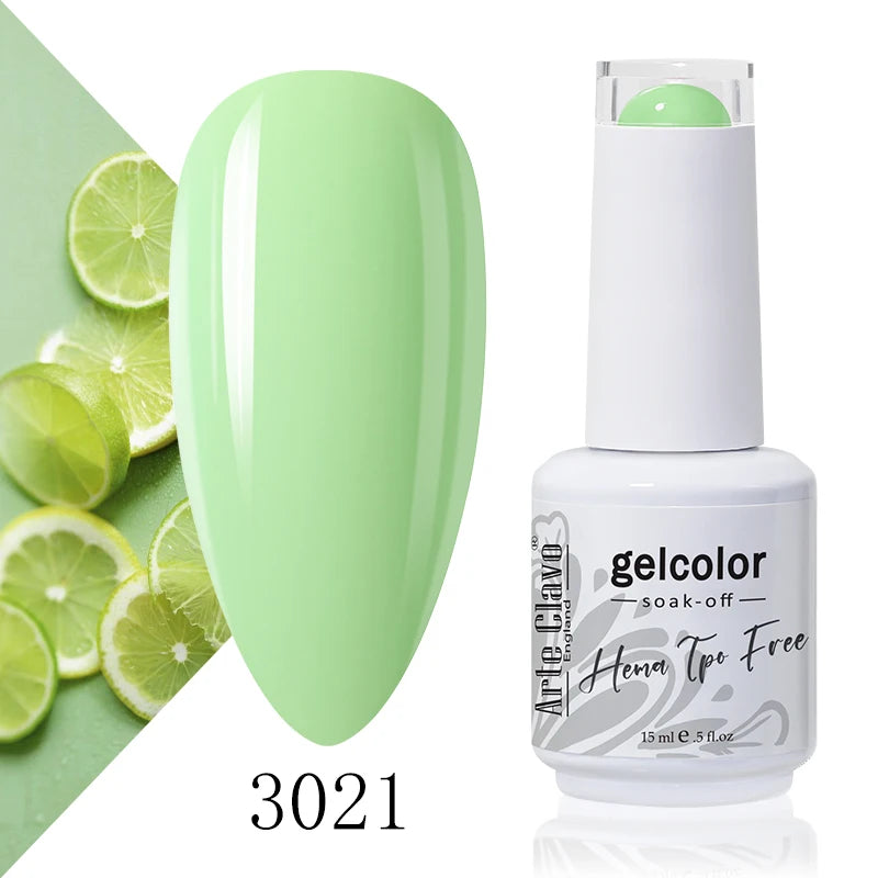 Arte Clavo Gel Nail Polish HEMA TPO Gorgeous Soak Off UV LED Semi