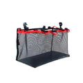 Portable Storage Grid Picnic Table Stand Outdoor Camping Barbecue Qme black-2