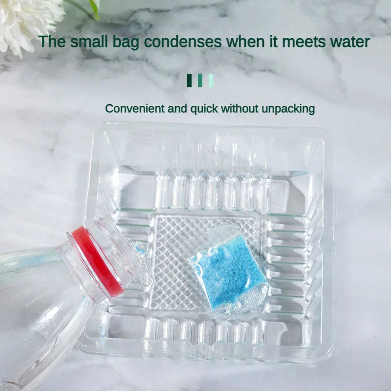 Disposable Ashtray Prevent Ash Remove Odor Water Soluble Film Smoke Qme
