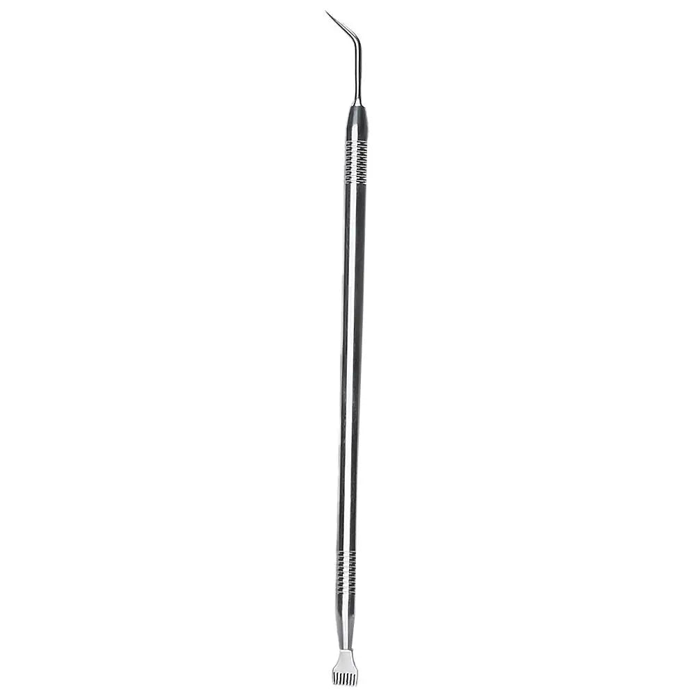 Double-ended Eyelash Lift Tool Pointed Tips Separating Comb Beauty Qme silver